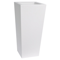 Plust - Designový květináč KIAM pot, 35 x 35 cm - bílý