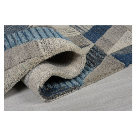 Kusový koberec Moda Asher Blue 200x290 cm Flair Rugs