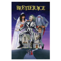 Umělecký tisk Beetlejuice - Recently Deceased, (26.7 x 40 cm)