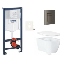 Závěsný wc set do lehkých stěn / předstěnová montáž Grohe Essence SIKOGRSESSCAL0