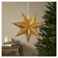 Vánoční světelná dekorace ve zlaté barvě ø 45 cm Classic - Star Trading