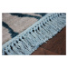 Dywany Lusczow Kusový koberec MANYAS Noria šedo-modrý