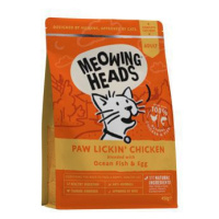 MEOWING HEADS Paw Lickin’ Chicken 450g sleva