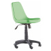 Otočná kancelářská židle na kolečkách comfy - zelená
