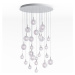 Bomma designová závěsná svítidla Dark & Bright Star Chandelier Round 26