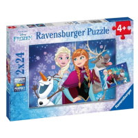 Disney Ledové království 2x24 dílků Ravensburger