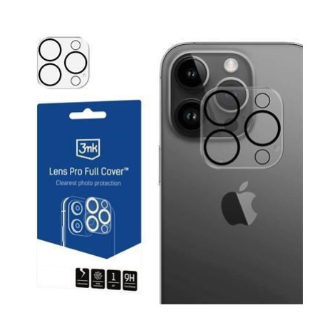 3mk Lens Pro Full Cover pro Apple iPhone 15 Pro / iPhone 15 Pro Max