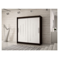 Abiks Šatní skříň Abi Y0 Barva: Wenge, Rozměry: 180 cm, Dveře: Bílé
