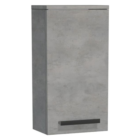 Koupelnová skříňka nízká Naturel Cube Way 32,5x63x20 cm beton CUBE2H32BE