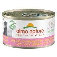 Almo Nature HFC 6 x 95 g - 15 % sleva - Telecí se šunkou