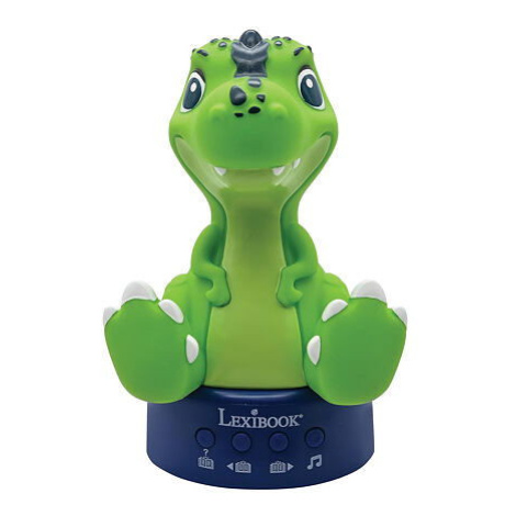 Lexibook 3D dinosaurus vyprávějící pohádky s nočním světlem (anglicky)