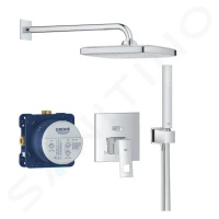 GROHE Eurocube Sprchový set s baterií pod omítku, 250 mm, 1 proud, chrom 25239000