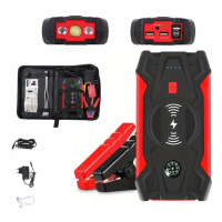 12V Jump Starter Silný Start Booster Powerbanka Svítilna Sada 20000mAh