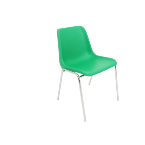 Konferenční židle Maxi chrom Zelená Mazur