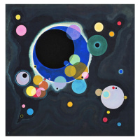 Obrazová reprodukce Several Circles (1926), Wassily Kandinsky, 40 × 40 cm