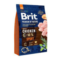 Brit Premium Dog by Nature Sport 3kg sleva
