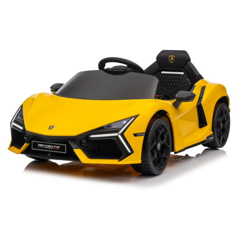 Mamido Dětské elektrické autíčko Lamborghini Revuelto žluté