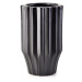 Mondex Keramická váza YVONNE 20 cm černá