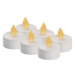 EMOS Čajové svíčky LED dekorace Robi 6 ks bílé