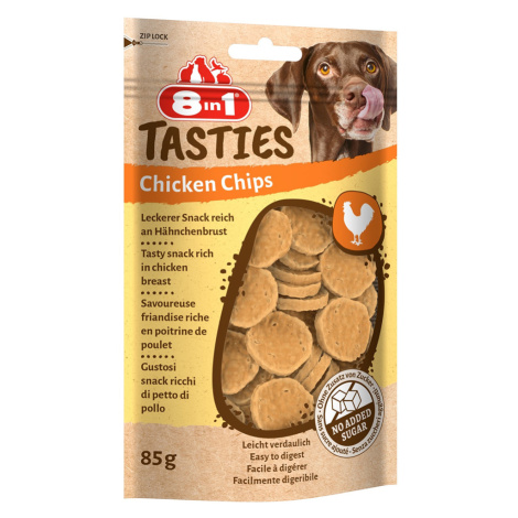 8in1 Tasties Chicken Chips - 3 x 85 g