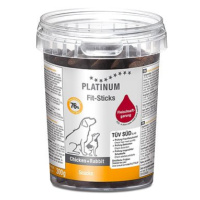 Platinum natural fit sticks chicken rabbit 300 g