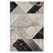 Hanse Home Collection koberce Kusový koberec Flair 105610 Noble Black Grey Gold – na ven i na do