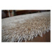 Dywany Lusczow Kusový koberec LOVE SHAGGY béžový