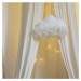 Cotton &amp; Sweets Závěsná dekorace obláček vanilka 35x26x14cm