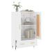 vidaXL Skříň highboard lesklá bílá 69,5 x 31 x 115 cm kompozitní dřevo