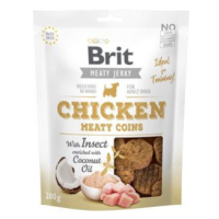 Brit Jerky Chicken With Insect Meaty Coins  200g