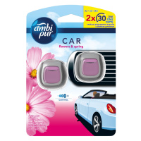 Ambi Pur Car Jaguar Flowers&Spring osvěžovač vzduchu do auta 2x2 ml