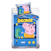 Dětské povlečení Prasátko Peppa George Jumping Game