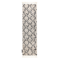 Dywany Łuszczów Běhoun Berber Tetuan B751 cream - 80x250 cm