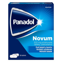 Panadol Novum 500mg, tablety na bolest a snížení horečky 12 tablet