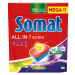 Somat All in 1 Extra Lemon & Lime tablety do automatické myčky na nádobí 75 ks 1245g