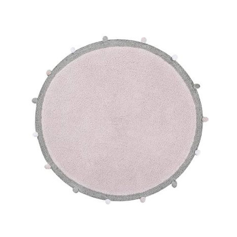 Přírodní koberec, ručně tkaný Bubbly Soft Pink 120 × 120 o cm Lorena Canals