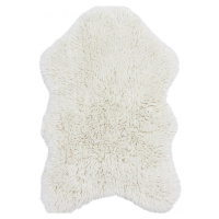 Lorena Canals koberce Vlněný koberec Woolly - Sheep White - 75x110 tvar kožešiny cm