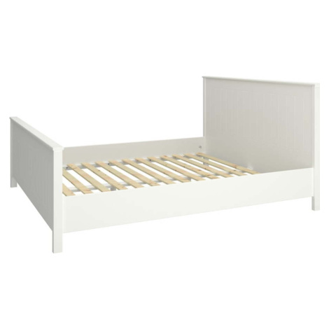 Bílá dvoulůžková postel 180x200 cm Tromsö - Tvilum