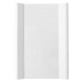 CEBA Podložka přebalovací 2-hranná s pevnou deskou (50x80) Comfort Caro bílá