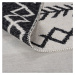 Flair Rugs koberce Kusový koberec Deuce Edie Recycled Rug Monochrome/Black - 160x230 cm