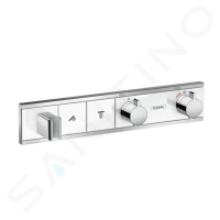 Hansgrohe 15355400 - Termostatická sprchová baterie pod omítku, pro 2 výstupy, bílá/chrom