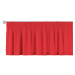 Dekoria Lambrekin na řasící pásce, červená, 390 x 40 cm, Loneta, 133-43