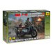 Model Kit military 3607 - German WWII Sidecar R12 with crew (1:35)