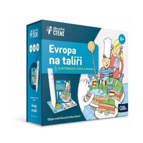 Albi Kouzelné čtení Elektronická tužka 2.0 + Kniha Evropa na talíři