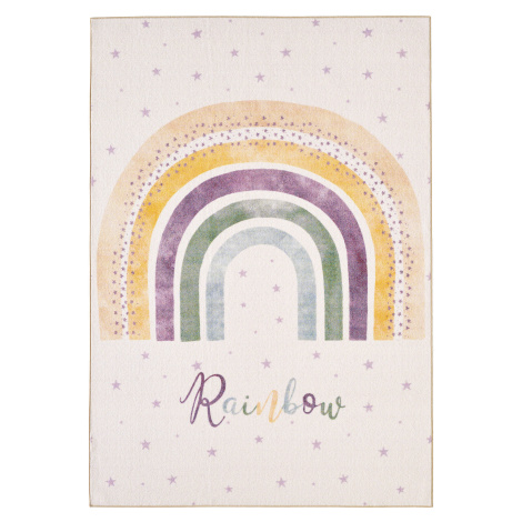 Ayyildiz, Dětský kusový koberec Play 2018 Cream, 100x150, béžová, dětský pokoj