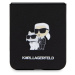 Karl Lagerfeld PU Saffiano Karl and Choupette NFT Kryt Samsung Galaxy Z Flip5 černý