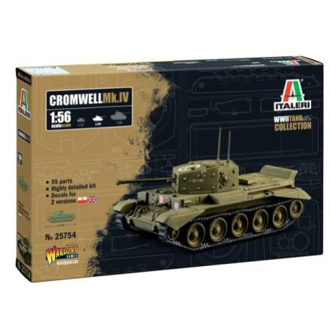 Model Kit tank 25754 - Cromwell Mk. IV (1:56) Italeri