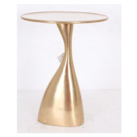 KARE Design Odkládací stolek Spacey - zlatý, Ø36cm