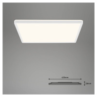 Briloner LED stropní svítidlo Slim S stmívatelné CCT bílé 42x42cm