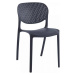 Tempo Kondela Stohovatelná židle FEDRA new - černá + kupón KONDELA10 na okamžitou slevu 3% (kupó